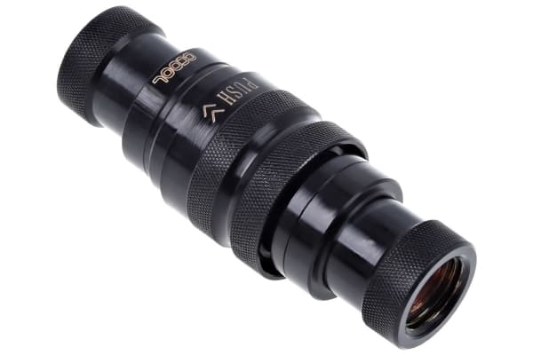 Alphacool Eiszapfen Connector Series Quick Release Connector Kit - Armatur for væskekjølesystem - mørkesvart
