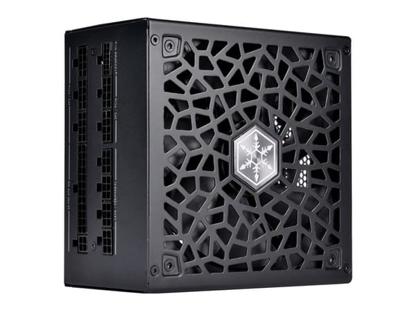 SilverStone HELA 850R Platinum - Strømforsyning (intern) - Cybenetics Platinum, PCIe 5.0, fully modular - ATX12V 3.0/ EPS12V/ PS/2 - AC 100-240 V - 8