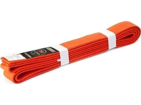 Bushido BUSHINDO KIMON BELT 260cm orange