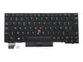 Miniatyrbild 1 av 2: Lite-On - Ersättningstangentbord för bärbar dator - med Trackpoint, UltraNav - AZERTY - belgisk - svart - FRU - för ThinkPad L13 Gen 2; L13 Yoga Gen