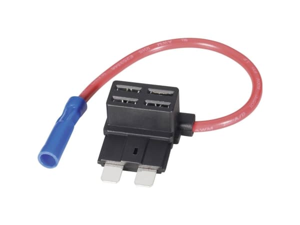 TRU COMPONENTS Fladsikringsadapter Standard fladsikring 15 A 1.5 mm² 1 stk