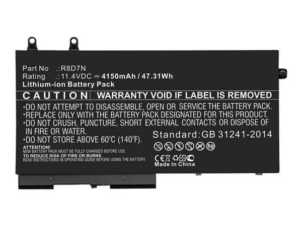 CoreParts - Batteri för bärbar dator (likvärdigt med: Dell TNT6H, Dell R8D7N, Dell DEP354NB, Dell 451-BCKC, Dell K7C4H) - litiumjon - 4000 mAh - 45.6