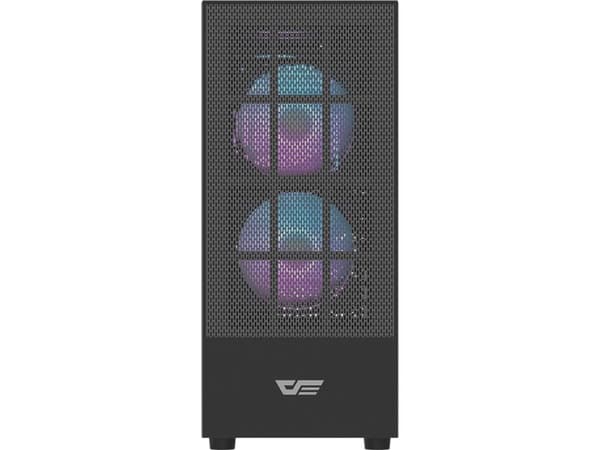 Darkflash A290 computer case (black) + 3 fans