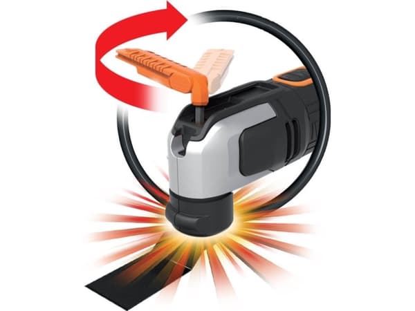 Worx multitool sonicrafter hyperlock 250w koffert