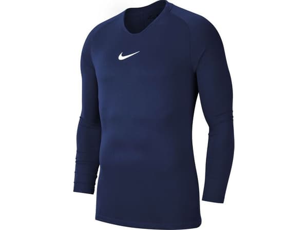 T-paita lapsille Nike Dry Park First Layer JSY LS Junior tummansininen AV2611 410 (S) (S)