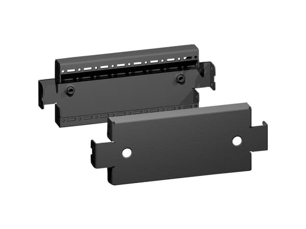 Rittal 8640.031, Sokkeldeksel, Sort, Stål, VX, 400 mm, 100 mm