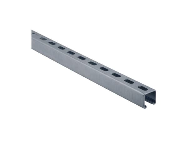 Walraven Galvaniserad fästskena BIS RAPIDSTRUT 41x41x2,5 2m med perforering - 6505245