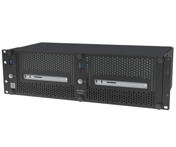 Sonnet RackMac Studio - Teline - Asennuskotelo - 3U - 48,3 cm (19\) ( RACK-STD-2X )"