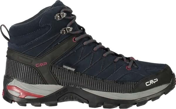 CMP Rigel Mid Trekking Shoe Wp Asphalt/Syrah r. 41 (3Q12947-62BN)
