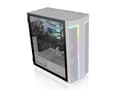 Miniatyrbild 5 av 5: Thermaltake H Series H590 TG Snow ARGB - Mid tower - utökad ATX - genomskinlig sidopanel (härdat glas) - ingen strömförsörjning (PS/2) - vit - USB/lj