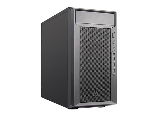 SilverStone Fara R311 Micro ATX-hölje - svart Svart
