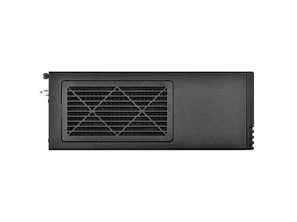 Silverstone MILO 11, Skrivbord, PC, Vit, micro ATX, Mini-ITX, Plast, Stål, 9 cm