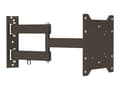 Miniatyrbilde 1 av 5: Sinox One SOB0152 - Monteringssett (leddarm, adapterplate) - for flatpanel - svart - skjermstørrelse: 23"-42"