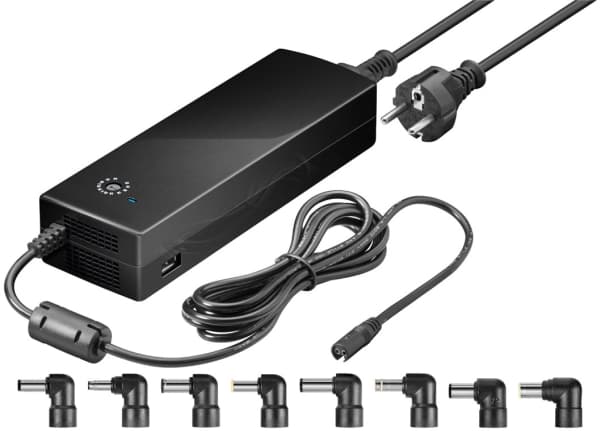 goobay NTS 150 W multi USB EuP 8.5A - Verkkolaitesovitin - AC 100-240 V - 150 Watt - musta