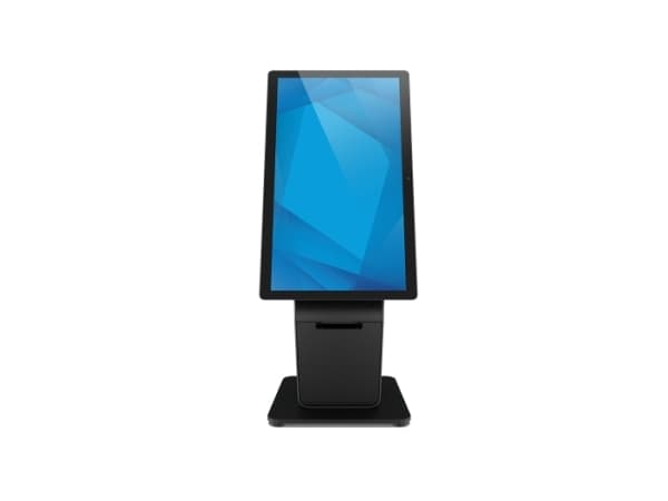 Elo Wallaby Pro Self-Service Countertop Stand - Ställ - för butiksterminal - svart/silver - skärmstorlek: 22"-27" - golvstående