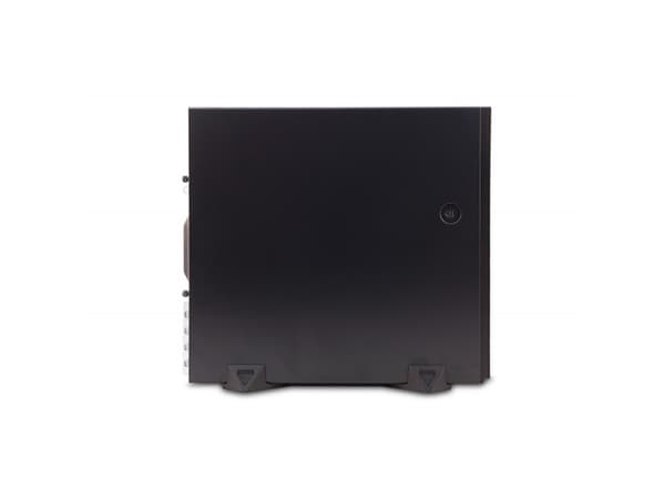 Antec VSK 2000-U3 - SFF - micro ATX - ingen strömförsörjning - svart - USB/ljud