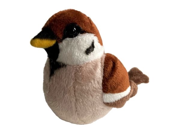 Beppe Mascot Fugl vanlig spurv 13 cm