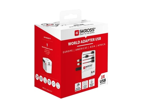 Skross 1.302960 Reseadapter MUV USB (2xA)