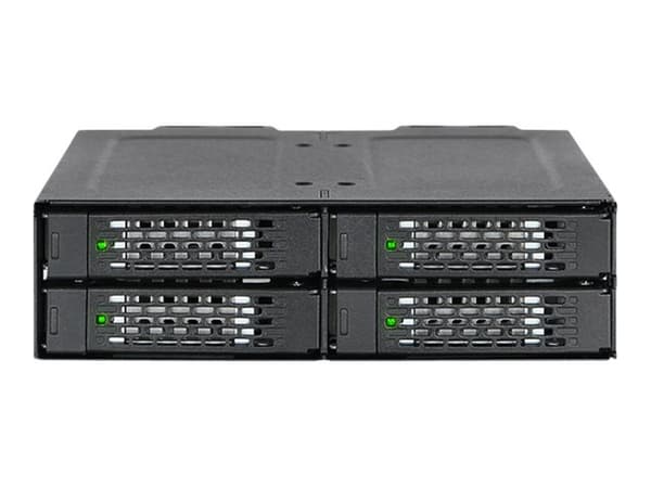 ICY Dock ToughArmor MB699VP-B V3 - Oppbevaringsenhetshus - 2,5" - PCIe 4.0 - U.2, U.3 - svart