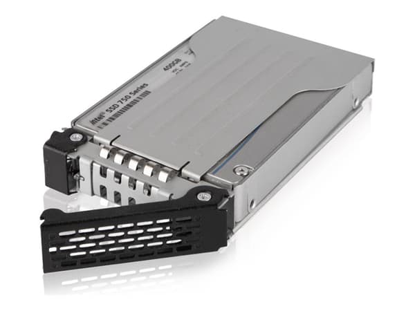 ICY Dock ToughArmor MB699VP-B V3 - Oppbevaringsenhetshus - 2,5" - PCIe 4.0 - U.2, U.3 - svart Sort