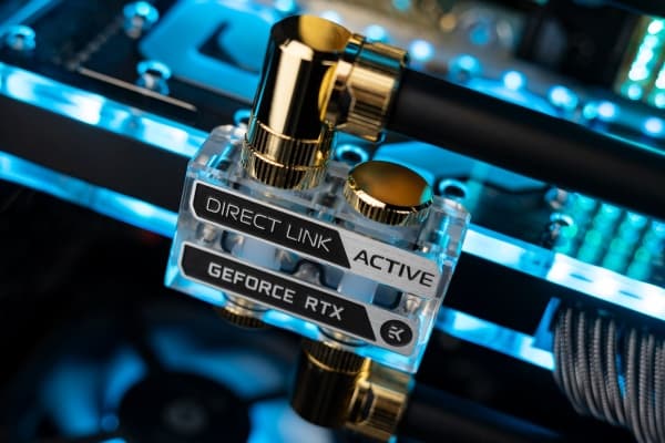 EK Water Blocks 3831109899205, Vannblokker-bro, Akryl, Gjennomsiktig, 1/4", Vector² GPU Water blocks, 41 mm
