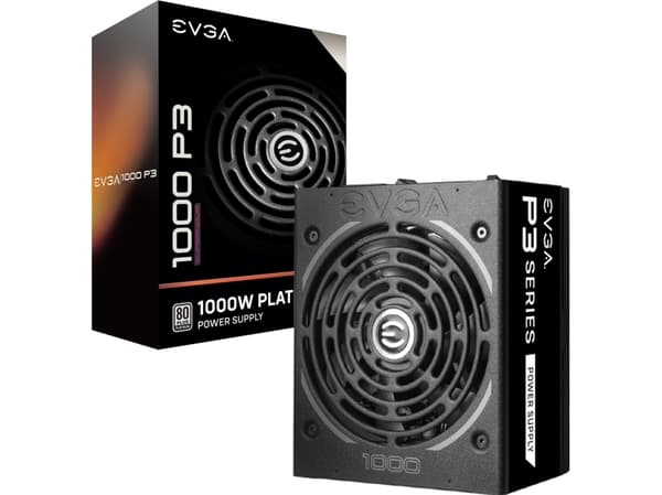 EVGA - Nätaggregat (intern) - 80 PLUS Platinum - aktive PFC