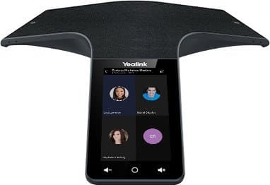 Yealink CP965 - Konferanse-VoIP-telefon - med Bluetooth-grensesnitt - IEEE 802.11a/b/g/n (Wi-Fi) / Bluetooth 4.2 - 10-veis anropskapasitet - SIP, SIP
