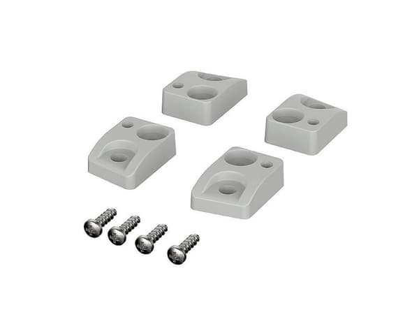 Bopla BCD WL-7035 Vægbeslag (L x B x H) 48 x 50 x 20 mm ABS Gråhvid (RAL 7035) 1 stk