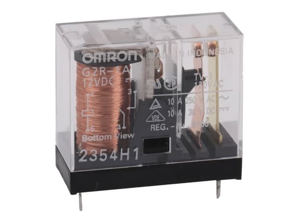 Omron G2R-1A-DC12 Powerrelæ 12 V/DC 10 A 1 x sluttekontakt 1 stk Bag