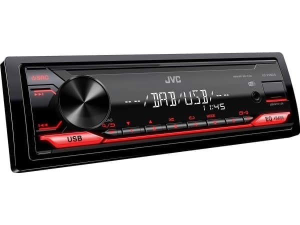 JVC KD-X182DB - Bil - digital mottagare - in-streck - Enkel-DIN - 50 W x 4