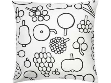 Iittala OTC pillowcase 47x47cm Frutta black #