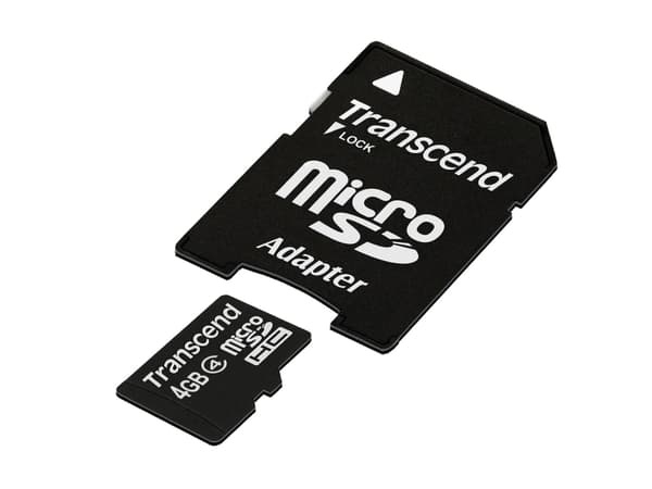 microSD 4GB Class4 + adapter