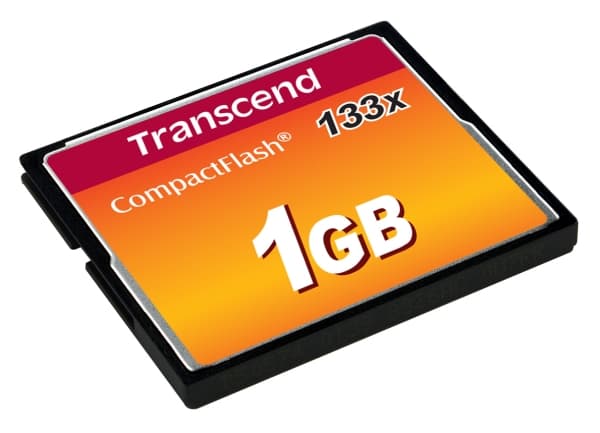Transcend - Flashminnekort - 1 GB - 133x - CompactFlash