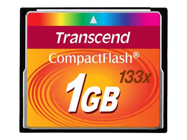 Transcend - Flashminnekort - 1 GB - 133x - CompactFlash
