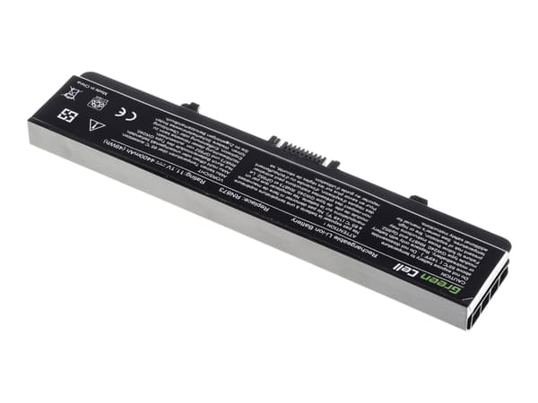 Green Cell - Batteri til bærbar PC (tilsvarer: Dell GW240) - litiumion - 6-cellers - 4400 mAh - svart - for Dell Inspiron 1525, 1526, 1545, 1546