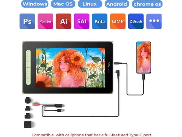 Graphic Tablet Artist 10 2nd Green