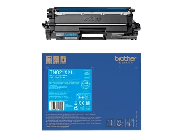 Brother TN-821XXLC, 12000 sivua, Syaani, 1 kpl