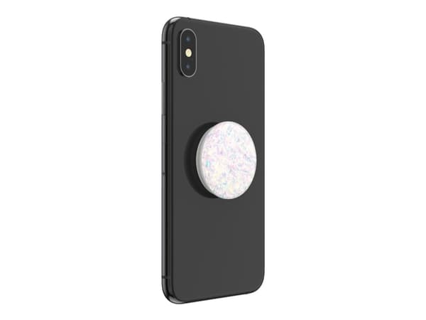 Popsockets 2 Iridescent Confetti White 803751 telefonholder og stativ - premium