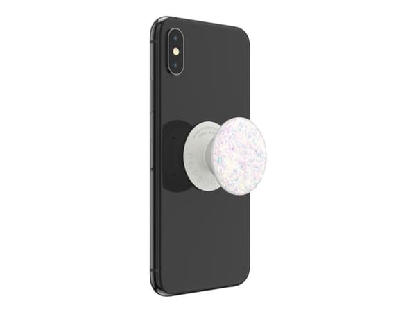 Popsockets 2 Iridescent Confetti White 803751 telefonholder og stativ - premium