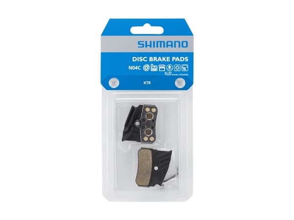 Shimano IBPN04CMFA, Bremsekloss, Sort, Rustfritt stål
