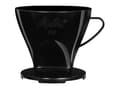 Pikkukuva 1 / 5: Melitta 6761018, Kahvinsuodatin, Musta, Muovi, 1 kpl