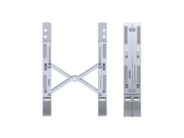 UNITEK OT155SL, Ställ till bärbara datorer, Silver, Gjuten aluminium, 13 - 41°, 147,5 mm, 240 mm