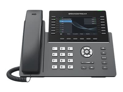 Grandstream Networks GRP2650, IP Phone, Musta, Johdollinen puhelin, Kanavansisäinen, Out-of band, SIP-tiedot, Valvoja, Käyttäjä, 14 linjat musta