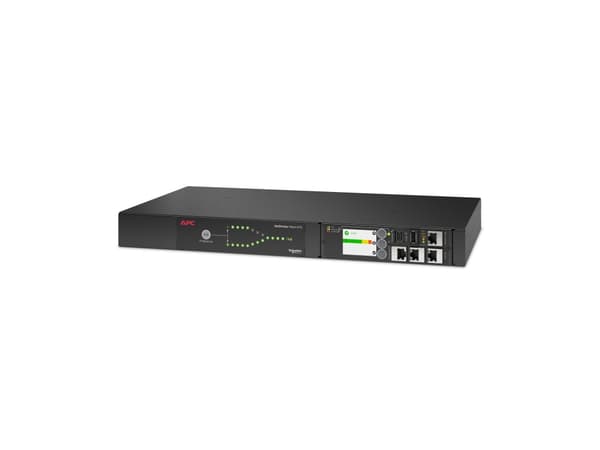 APC NetShelter - Automatisk overføringsbryter (kan monteres i rack) - AC 207-253 V - 2000 VA - enkeltfase - Ethernet 10/100/1000, USB - utgangskontak