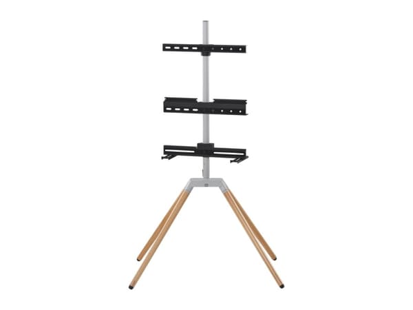 One For All Tripod Universellt tv-stativ med fyra ben (WM7476), 81,3 cm (32"), 177,8 cm (70"), 200 x 100 mm, 400 x 400 mm, 360°, Brun, Silver