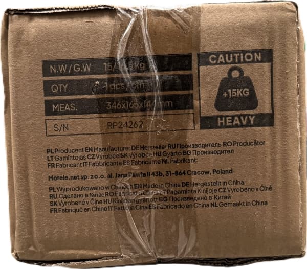 Zipro gummihantel HEX 1 x 15 kg