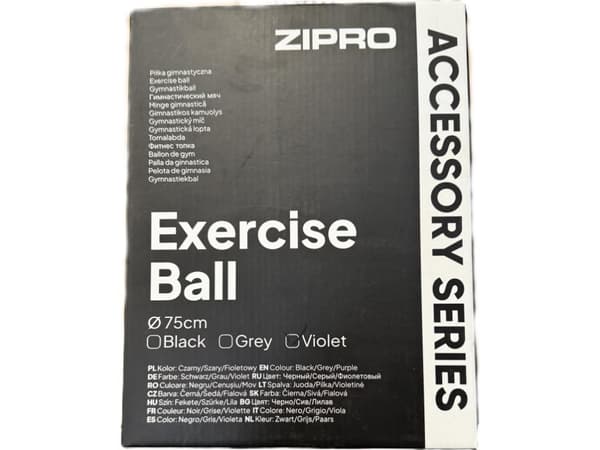 Zipro ZIPRO Anti-Burst treningsball 75 cm Fiolett