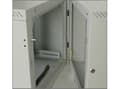 Miniatyrbilde 4 av 5: Triton Delta B 5D - Skap - veggmonterbar - RAL 7035 - 15U - 19"
