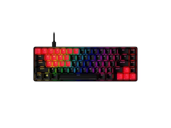 HyperX - Sats med tangenthättor - röd