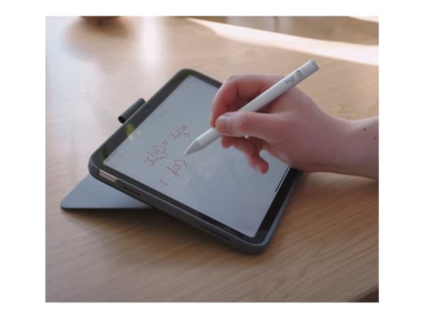 Logitech Crayon, Tabletti, Apple, Hopea, Valkoinen, Sisäinen, Litium